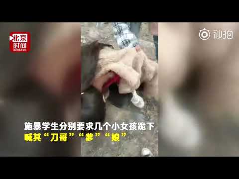 【中国新闻】河北广平发生校园暴力 女孩被逼下跪喊爹娘