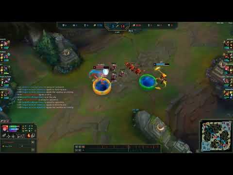 Zoe vs Akali piss smurfing