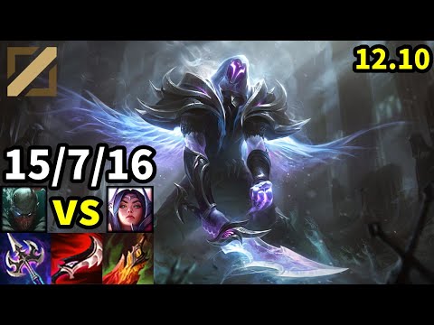 Pyke Mid vs Irelia - KR Grandmaster | Patch 12.10