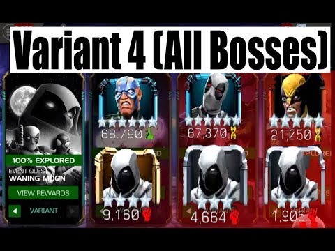 Variant 4 All Bosses Solo - Marvel Contest of Champions