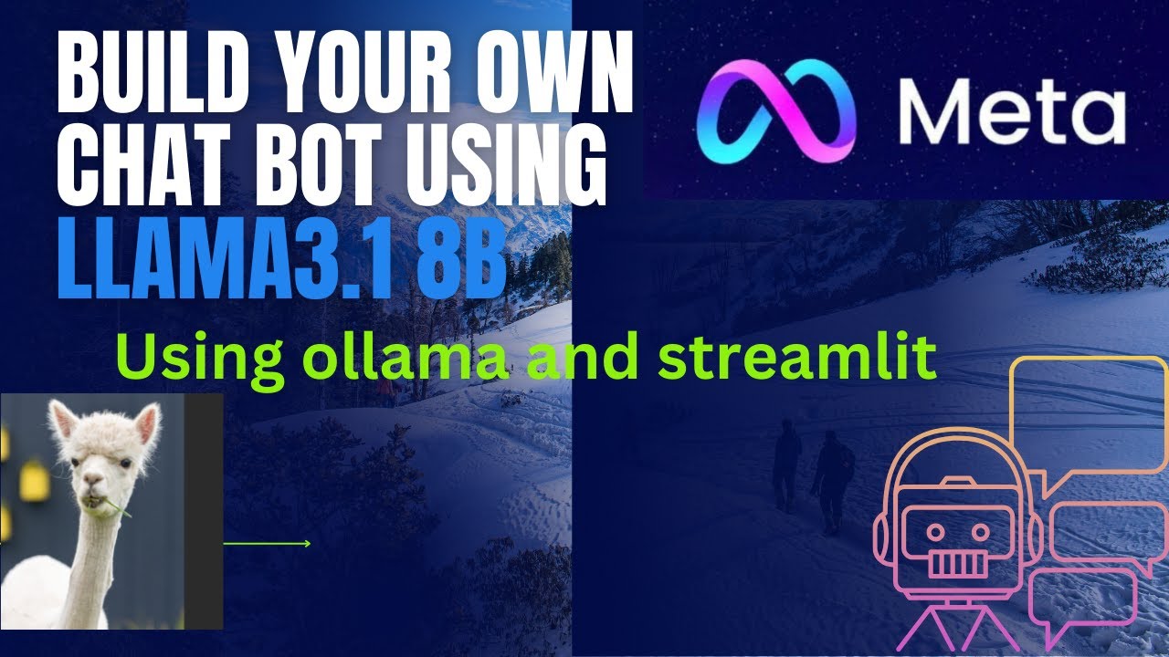 🛠️ Build Your Own Chatbot Using Llama 3.1 8B | Ollama & Streamlit 🚀