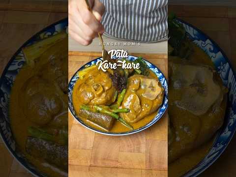 Pork Pata Kare Kare