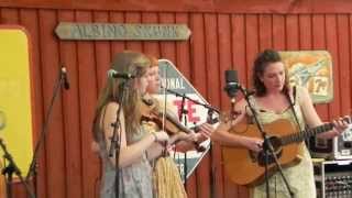 The Locust Honey Stringband at Spring Skunk 2013-- #13 Banjo Picking Girl