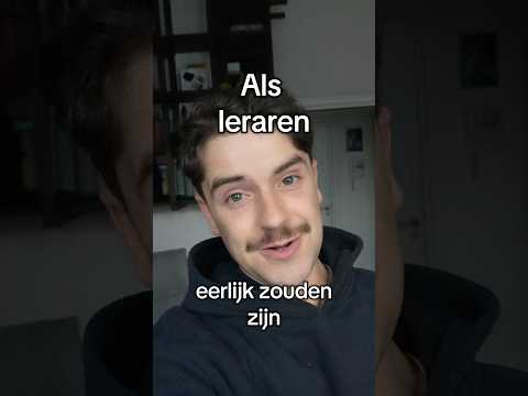 Leraren kunnen dit bevestigen