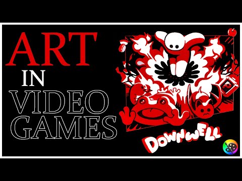 Downwell - Art in Video Games (Ojiro Fumoto)