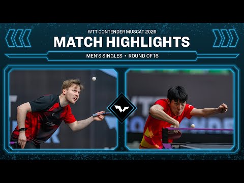 Benedikt Duda vs Wen Ruibo | MS R16 | WTT Contender Muscat 2026