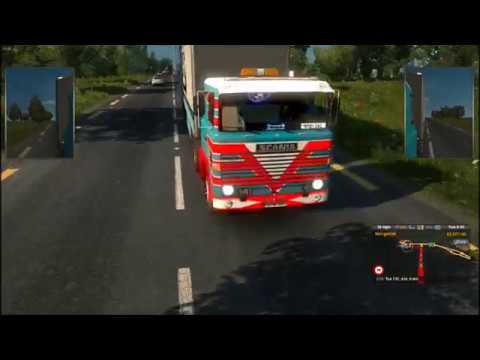 Ets2 scania 141 v8 Irish run