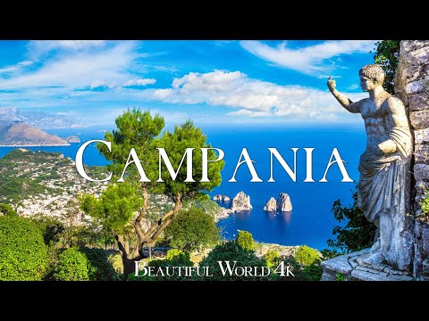 Campania 4K – Along the Amalfi Veins Where Villages Pulse in the Heart of Stone – Piano Music