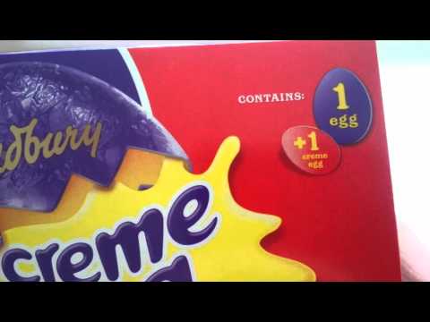 Cadbury chocolate easter eggs
