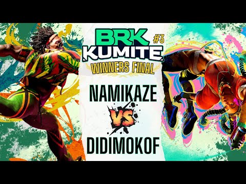 SF6 👊 Namikaze (Dee Jay) vs Didimokof (Kimberly/Dhalsim) 👊 BRK #3 - Street Fighter 6 - Winners Final