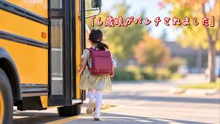 【カナダ在住】6歳の娘がスクールバスでパンチされました。学校の対応は…