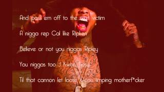 Tyga - Throw it up {Lyrics}