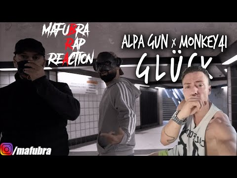 #MonkeyGanG🦍 ALPA GUN X MONKEY41 - GLÜCK (PROD BY MARK TABAK) Reaction by MaFuBra