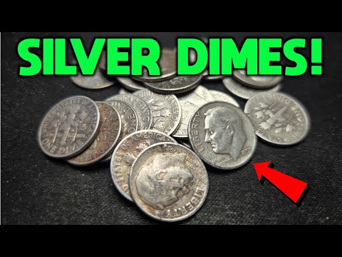 $2,750 DIME HUNT! (COIN ROLL HUNTING DIMES) *LOTS OF SILVER DIMES*