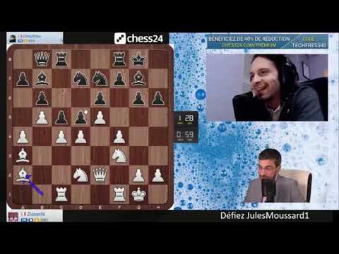 Jules Moussard à l'aveugle : des coups "esthétiques" ?!