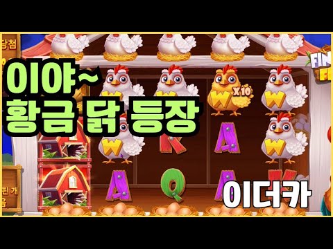 [슬롯][제보영상][닉네임:이더카]닭집 883배