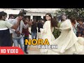 Nora Fatehi Looking Gorgeous In White Gown