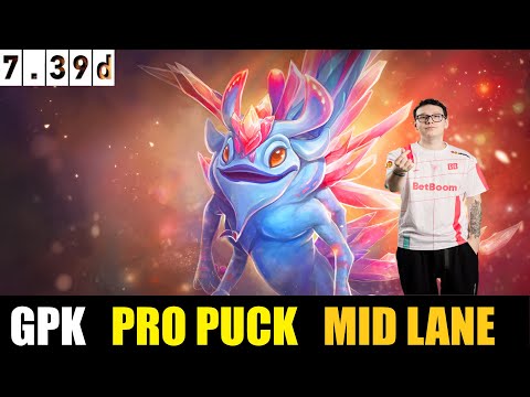 🤯 GPK [PUCK] MID 7.39D- DOTA 2 HIGHEST MMR MATCH#dota2   #dota2gameplay  #gpk