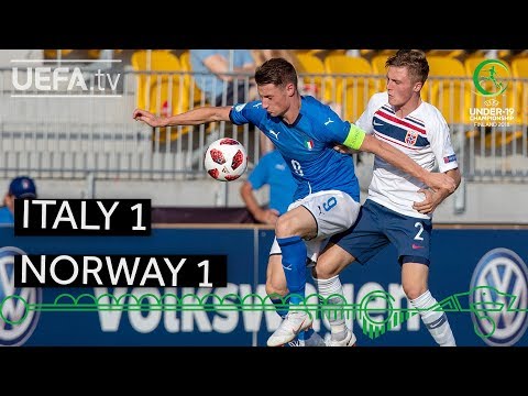 #U19 EURO highlights: Italy 1-1 Norway