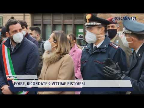 2022-02-10 PISTOIA - FOIBE, RICORDATE 9 VITTIME PISTOIESI
