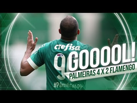 GOLS - Palmeiras 4 x 2 Flamengo - Brasileirão 2015