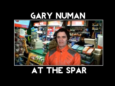 SO SO FUNNY!!! - Gary Numan Parody - Cars - (Here At The Spar)