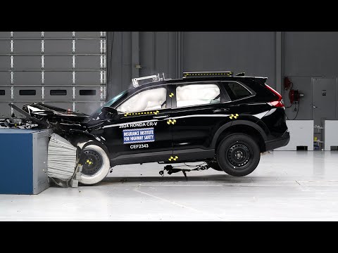 2024 Honda CR-V updated moderate overlap IIHS crash test
