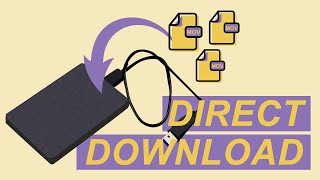 Download Files DIRECTLY Onto Your Hard Drive (Or Any Other Location) | Tech Tutorial