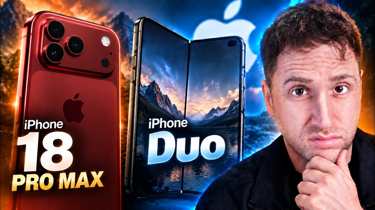 Apple NO te dijo esto de iPhone 18 PRO Max y iPhone Duo