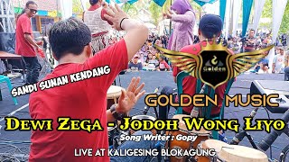 Download lagu JODOH WONG LIYO [ Cover Live ] by Dewi Zega Ft. Sandi Sunan Kendang | Golden Music Live perform mp3