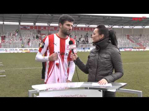 24. Spieltag: Hallescher FC - SG Dynamo Dresden | Interviews nach dem Spiel