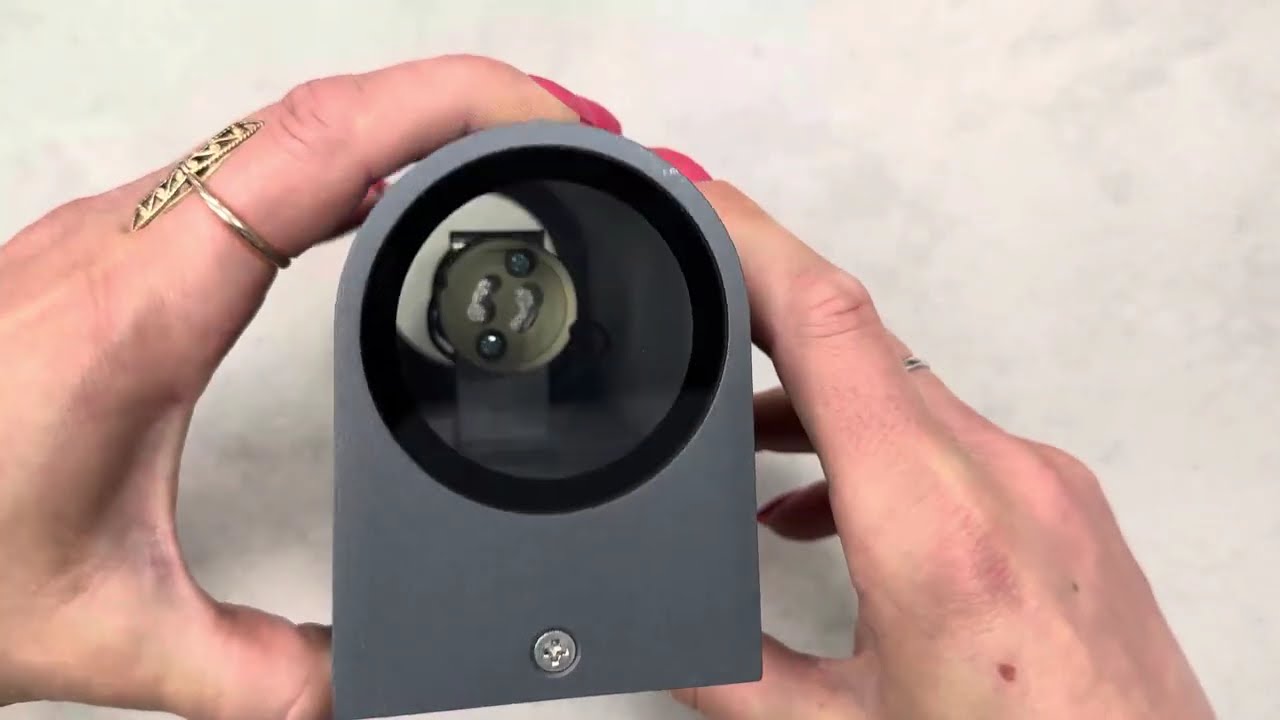 Архитектурный светильник FERON DH015 2хGU10 серый 11884