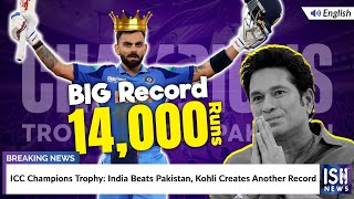 ICC Champions Trophy: India Beats Pakistan, Kohli Creates Another Record