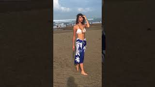 Download lagu Back From Bali Womens Sarong Beach Wrap bathing suit cover up Leaf mp3