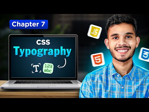 Master CSS Typography | Create Stunning Text for Your Website | Frontend Developer Course