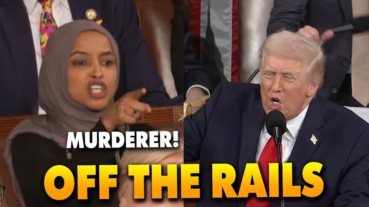 Ilhan Omar LOSES HER MIND as Trump pushes to END Sanctuary Cities during SOTU speech