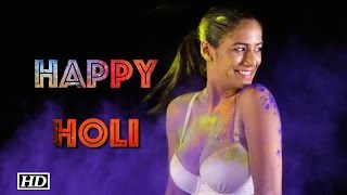 Poonam Pandey wishes HOLI with a video watch here