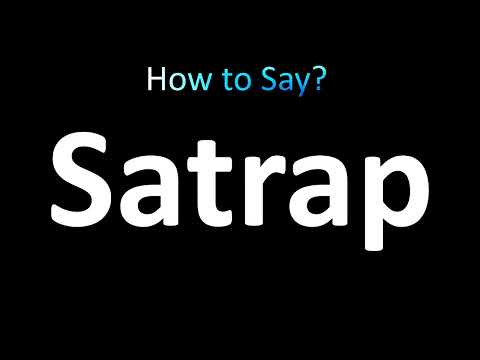 How to Pronounce Satrap (correctly!)