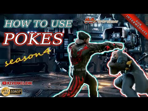 How to use Pokes (with frame analysis) (How to play in high ranks) Tekken 7 Heihachi season 4