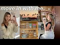 MOVE IN WITH ME TO THE BEACH Unpacking Apartment Shopping More