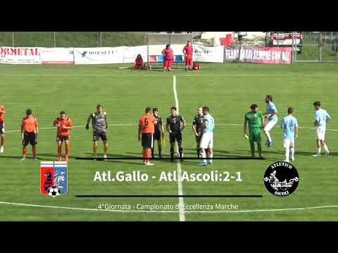 4° Giornata - Highlights Atl.Gallo-Atl.Ascoli:2-1