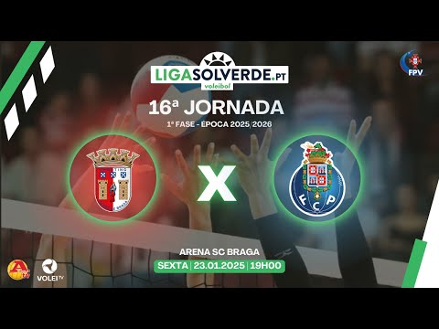 SC BRAGA X FC PORTO - 16ª JORNADA - LIGA SOLVERDE.PT 2025/2026