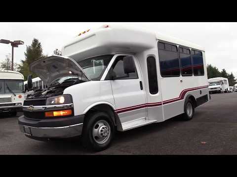 2008 Chevy Arboc Sprit of Freedom 14 Passenger ADA Shuttle Bus - S17636