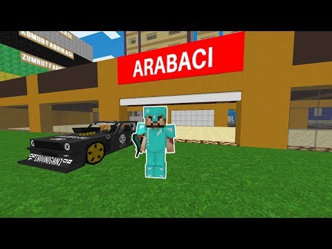 ZENGİN KENDİNE YENİ ARABA ALDI! 😱 - Minecraft