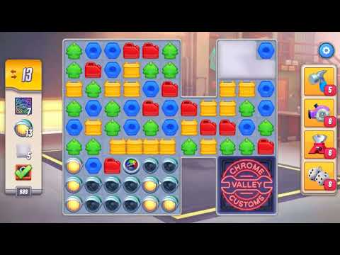 Chrome Valley Customs Level 689 - NO BOOSTERS GAMEPLAY + FULL STORY 🚘🔧 | SKILLGAMING ✔️