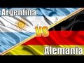 Argentina Vs Alemania Final Mundial 2014