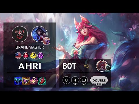 Ahri Bot vs Xayah - NA Grandmaster Patch 11.24b