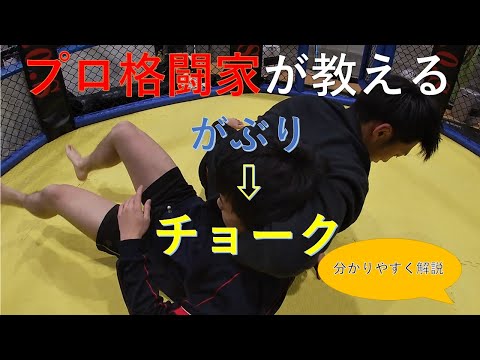 【がぶり】MMA総合格闘技・レスリング・柔術～がぶり→チョーク～