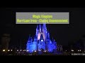 Magic Kingdom - Hurricane Irma Closing Announcement