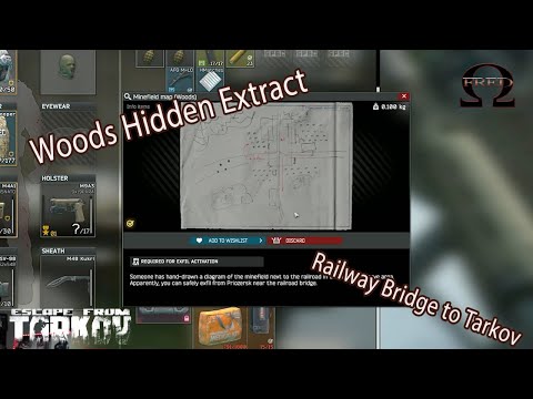 Woods Hidden Extract (Railway Bridge to Tarkov) - Escape From Tarkov